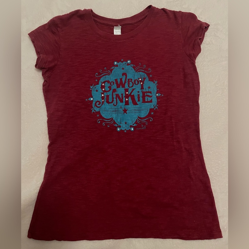 Cowboy junkie baby tee!